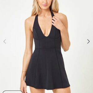 L*space Pierce Halter Athletic Dress